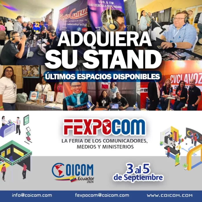 Adquiera su stand en FEXPOCOM, últimos espacios disponibles